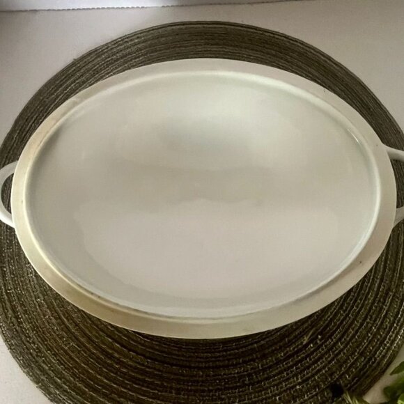 Vtg CF Haviland Limoges Oval Covered Vegetable Dish Floral Pattern France HTF - Picture 10 of 12